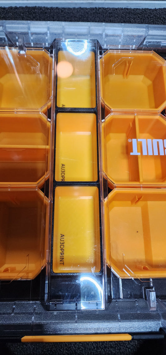 Stacktech Toughbuilt slim Organiser middle Bins